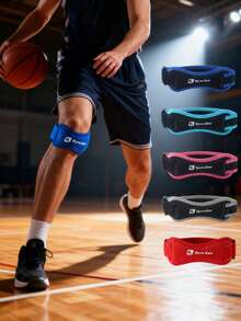 轻便透气护膝 - 适合跑步、篮球、跳绳 - 灰色/红色/黑色，瑜伽配件，时尚设计，可调节绑带，返校季、生日礼物、圣诞节、斋月、情人节礼物 - 彩色 - 查看 7