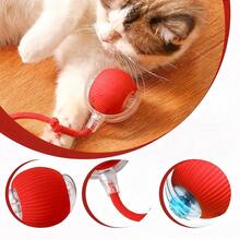 Cat Toy Balls - Red - View 2