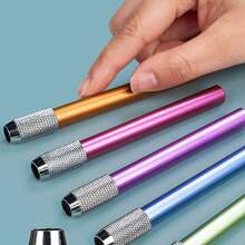 Extendable Pencil Extender, Pencil Lengthener, Student Pencil Holder, Metal Sketch Pencil Clip, Single-Head Pencil Extender, Pencil Lengthener, Pencil Holder, Paint Brush Extender - Multicolor - View 4