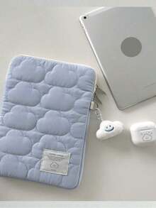 Fluffy Cloud-Like Soft Laptop Sleeve Bag, Cute Clean Style Tablet/Protective 11/13/15 Inch Notebook Pouchfor Back To School School Stuff Bag School Work Laptop Bag Women Book - Nhiều màu - Xem 1