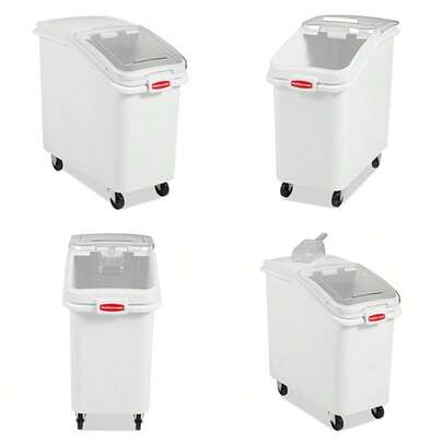 Rubbermaid ProSave 3602-88 - Recipiente para alimentos (Transparent, White)(500 Vasos)