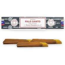 Incienso Masala Satya Sai Nag Champa | Mezcla Premium de Flores y Especias de Excelente Calidad | Hechos a Mano en India en Monasterios Hindues con Porta Incienso Incluido| (, )(Palo Santo 1) - Multicolor - Ver 3