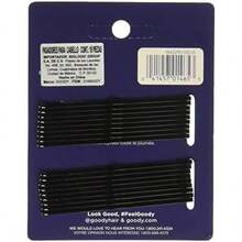 Goody Pasadores color negro con goma para el cabello de 76 cms - 6 - Ver 2