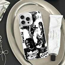 Funda de teléfono de dibujos animados  O-Ahen Wrap para 17 16 15 14 13 12 11 Pro Max Plus, cubierta trasera mate a prueba de golpes - Z9 - Ver 5