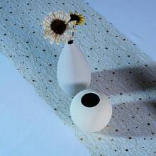 Luxuriöser sternenbehangener Tischläufer mit goldfoliengeprägten Sternen und Monden, Tischläufer im orientalischen Ramadan-Stil - Stern- und Mond-Tischläufer - Festliche Party-Dekoration - Tischläufer mit Foliensternen - in verschiedenen Größen und Farben erhältlich - Metallic-Polyesterstoff, Requisite für festliche Atmosphäre - Verschiedenfarbig - Übersicht 4