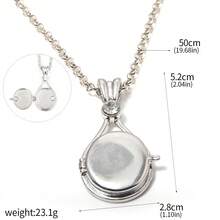 8PCS/SET TV H2O Just Add Water Necklace Mermaid Shell Can Open Locket Pendant Necklace For Women Men Choker Cosplay Jewelry Gift - N01035-03 - View 13