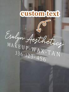 Customized Wall Decals, Personalized Quote Wall Stickers, Customizable Text Vinyl Wall Decor, Customizable Letter Wall Decals, Suitable For Living Room, Bedroom, Office And Nursery Decoration, DIY Name Wall Decor, Inspirational Quote Vinyl Stickers, Handwritten Style Wall Decor, Suitable For Home, Apartment And Classroom Decoration, Housewarming And Wedding Gift Ideas, Abstract Geometric Art - Multicolor - View 3
