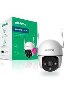 Câmera Wi-Fi Externa Intelbras iM7 S Full Color Inteligente Full HD 360° Colorida - Entrada do Brasil (127V) - Visão 1