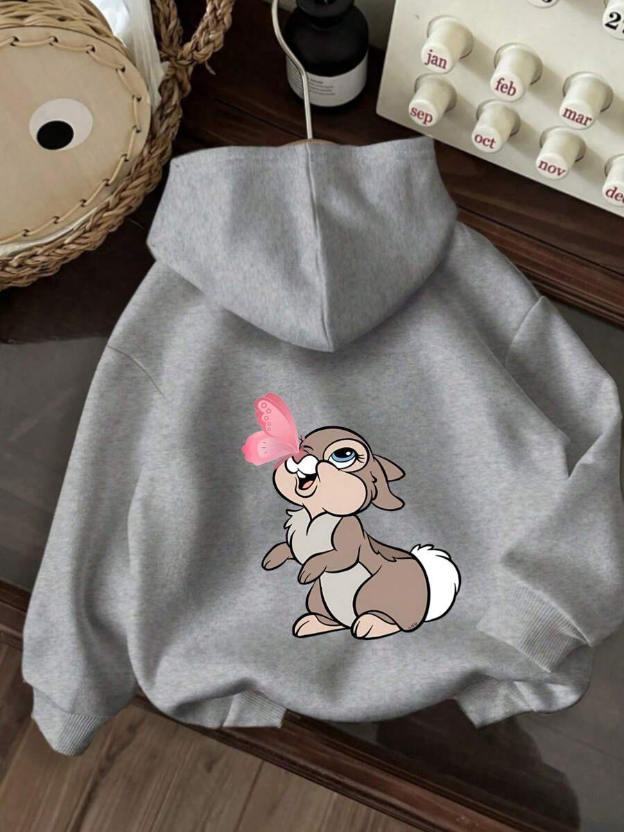 Chaqueta con capucha de invierno y otoño para mujer, sudadera casual con estampado gráfico y cordón ajustable, Ropa de Invierno,Ropa de estar por casa,Estilo Streetwear,Diseño de Dibujos Animados,Ajuste Cómodo, Suave,Estilo Unisex,Chaqueta Ligera,Conjunto Casual,Jóvenes Adultos - Gris Claro - Ver 1