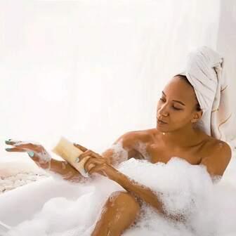 1/4件天然丝瓜络海绵套装，身体去角质磨砂膏，丝瓜络去角质垫