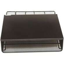 Safco 3274BL Onyx Mesh Coffee Pod Supplies Hospitality Storage Organizer, Black(Cajón de café) - Multicolor - Ver 6