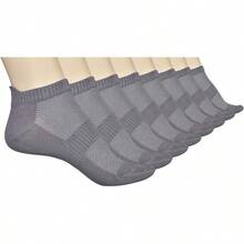 Women Leg Warmers - Gray (8-pack) - View 10