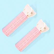 2个刘海和发根蓬松发夹，打造慵懒发型/卷发棒配件，无需加热的卷发器，蓬松发夹，无需加热的造型工具，慵懒发夹卷发管（不可用于直接卷发，仅用于固定发型） - 彩色 - 查看 11