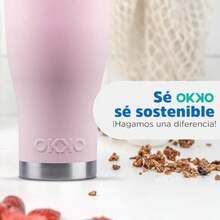 OKKO Termo Gorila , 900 ml, 30 oz(Rosa) - Multicolor - Ver 6