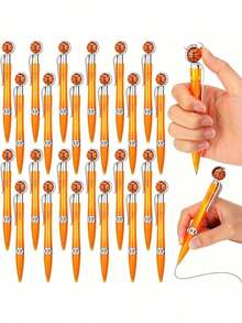 6支0.5mm细尖可伸缩中性笔，速干黑色墨水，带柔软橡胶笔握，书写流畅的碳纤维笔身 - 套裝 - 查看 3