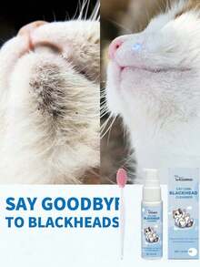 1.01 Fl Oz Cat Chin Acne Care Set - Gentle Removal Of Cat Chin Blackheads, Includes Cleansing Brush, Cruelty-Free, Keeps Cat Chin Soft And Fresh - Baby Blue - View 7