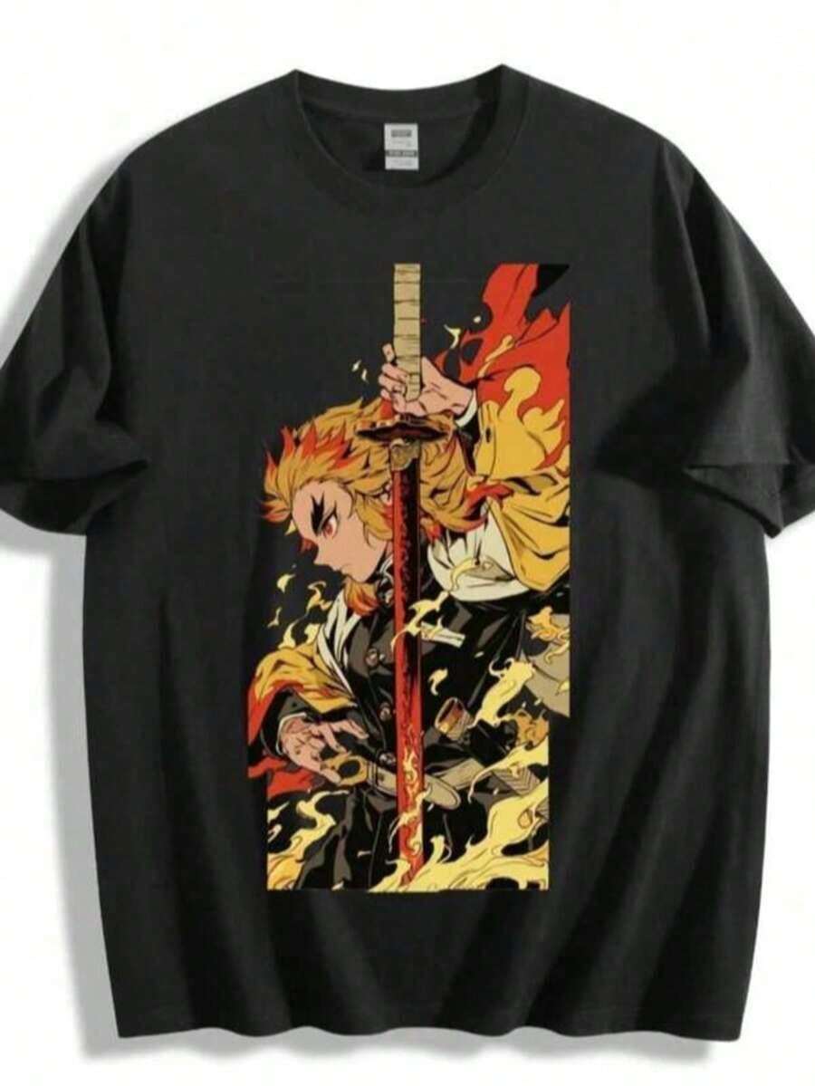 2025 Christmas Christmas T-Shirts Youth T-Shirts-A Must-Have Item For Fall D-Emon Slay Anime Shirt Anime Shirt Slayer Anime Shirt D-Emon Anime Graphic Sweatshirt Anime Tee Gift Unisex Shirt Anime Hoodie D-Emon HoodieKids' T-Shirts, Sports T-Shirts, Halloween T-Shirts Perfect Christmas & Holiday Gift For Boys And Girls - Black 1 - 查看 1