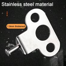 2PCS Tilt Turn Window Restrictor Stay White Finish Child Cats Safely Lock Catch - White - View 10