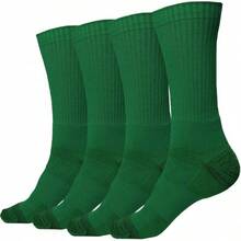 J-Socks - Paquete De 2 Calcetines Premium De Equipo Deportivo Atlético Para Fútbol,​​Baloncesto Y Lacrosse de los hombres - Verde - Ver 6