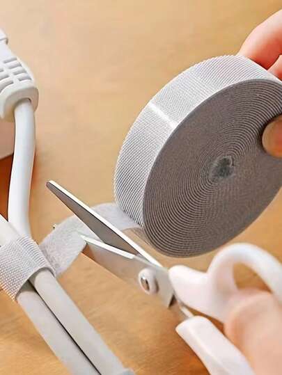 Adjustable Self-Adhesive Plant Ties - Stretchable Hook And Loop Garden Strips, Durable Plastic Tree Support Straps For Fixing Plants, Perfect For Home And Professional Gardening. Plant Support Strips Enhance Plant Stability, Flexible Design, Easy-To-Use Tape, Also Suitable For Mobile Phone, Computer Data Cable Storage, Christmas Tree Decoration, Multi-Functional Storage Ties, Random Color