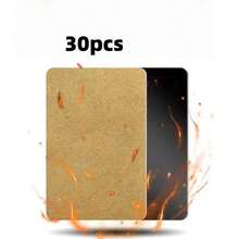 10/20/30/40/50pcsSelf-Adhesive Moxa Patch With Herbal Extracts - Warm For Navel, Leg & Abdomen, Chinese Medicine Patches For Cold & Wellness - Apricot - View 9