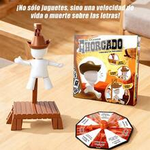 Juego de Palabras Misteriosas de Hombre Colgante Magnético Transfronterizo - Juego de Mesa Galeras - Ver 2