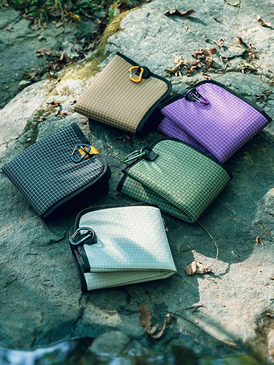 网格图案可折叠悬挂式户外座椅垫，野餐垫，具有防潮防水性能，便携式加厚露营和徒步旅行地垫，适用于户外活动