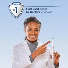 TTJM Oral-B Pro 1000 Rechargeable Electric Toothbrush Pink - As Pic - View 5