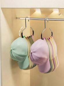 1pc Stainless Steel Hat Rack With Hook - Multifunctional Baseball Cap Holder, Can Hang Ties, Scarves, Accessories, Belts, Heavy-Duty Hat Rack, Ideal Gift For Gender Reveal Party, Birthday, Wedding, Gathering, Colleagues, Friends And Family, Also Perfect For Back To School Season