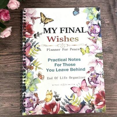 Everything You Need To Know After I Leave, Life And Death Plan, List And Organizer, My Final Wish Plan