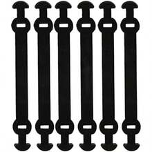 Raqueta de Tenis, 6 Piezas Raqueta de Tenis Amortiguadores de Vibración Hebilla Larga Raqueta de Tenis Amortiguador para Deportes Aire Libre(As picture shows) - Multicolor - Ver 7