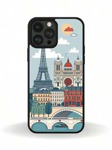 Funda para Celular Diseño París Todas las Marcas M357 - Multicolor - Ver 1