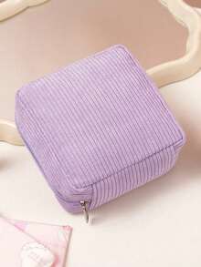 1pc Cartoon Sanitary Pad Storage Bag, Tissue Paper Holder, Lipstick Makeup Pouch, Toilet Paper Organizer, Multi-Functional Feminine Hygiene Product Storage Bag, Large Capacity Minimalist Portable Bag, Sanitary Pad Storage Box, For Women Period Supplies, Used To Store Sanitary Pads, Tampons And Panty Liners - Multicolor - View 14