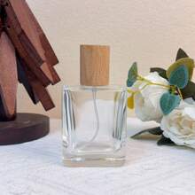 1个,5毫升/10毫升/20毫升/30毫升/50毫升高档木纹盖喷雾玻璃分装瓶,适用于香水分装、样品分装、旅行和随身携带。 - 彩色 - 查看 24