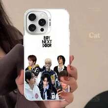 Funda para del grupo K-POP BOYNEXTDOOR compatible con 17 16 15 14 13 12 11 Pro Max Plus, acabado mate, cubierta trasera a prueba de golpes - Z7 - Ver 7