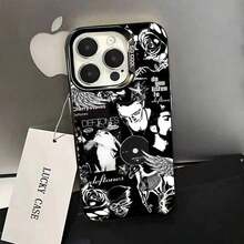 Funda de teléfono Band D-Deftones para 17,16,15,14,13,12,11,Pro,Plus, funda negra mate a prueba de golpes - Z5 - Ver 10