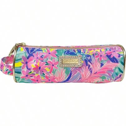 XZGB Lilly Pulitzer Cute Pencil Case Colorful Zipper Pouch For Office Supplies Small Travel Bag With Carrying Handle It Was All A Dream