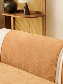 1件装四季通用沙发垫套，现代简约防滑沙发座垫，防尘可水洗，柔软不褪色，宠物友好，适用于L型及1/2/3/4座沙发，可用于卧室、办公室、客厅。 - 卡其色 - 查看 8