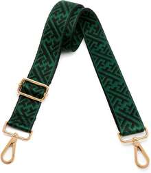 Purse Strap Replacement Crossbody Handbag Stripe Wide Adjustable - Gold Buckle 397 - View 1