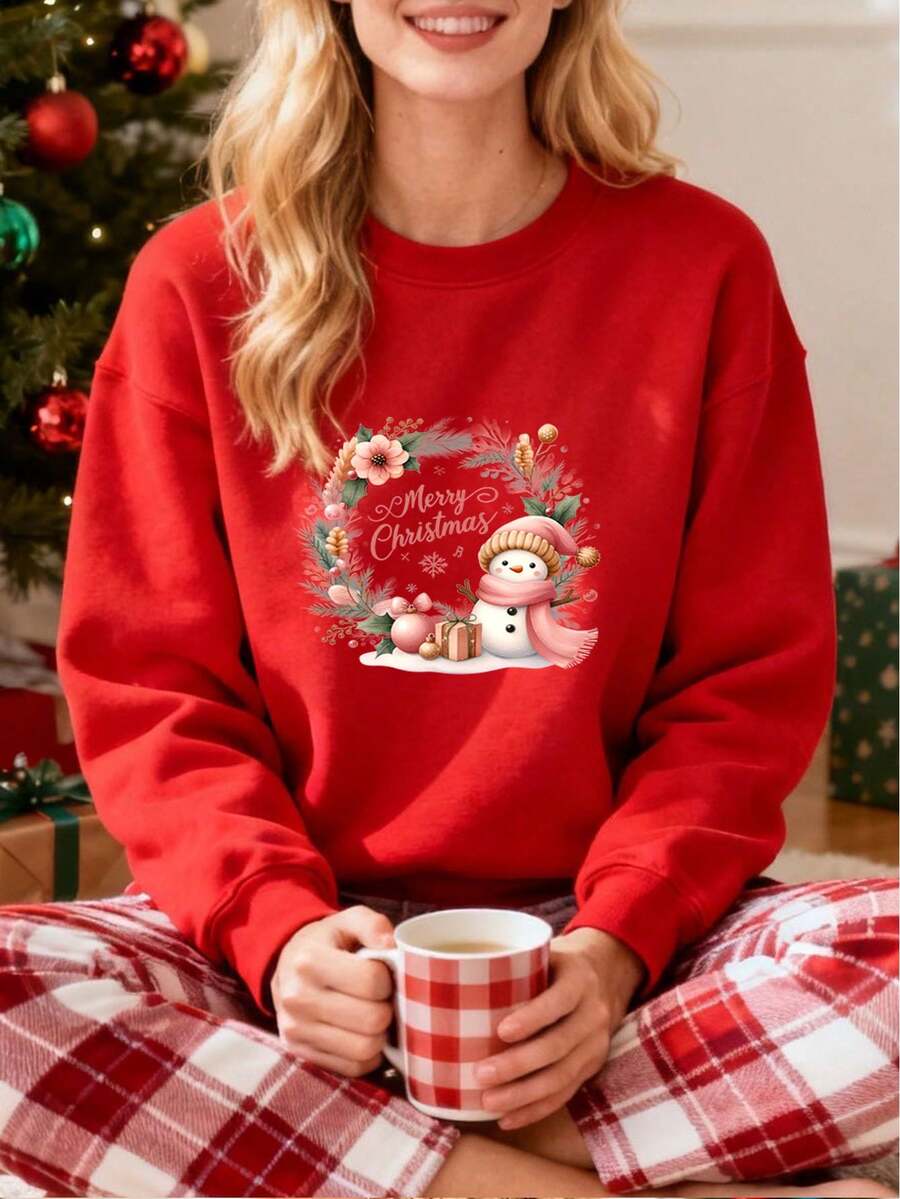 Women Sports Sweatshirts - Red - View 1