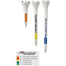 Pride Professional tee System Pride Performance Professional tee System Plastic Golf Tees - Blanco - 3,81 cm (1 1/2'') - Ver 3