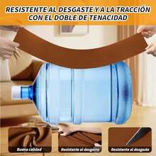 Kit de Parches Reparadores de Piel,Parche de Cuero Autoadhesivo,Piezas ReparacióN de Cuero Pegatinas,Ideal para Restaurar ArtíCulos De Piel Como SofáS, Sillas, Bolsos, Etc. 50 X 200 cm (Marrón Oscuro) - Marrón Claro - Ver 3