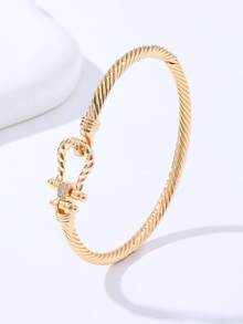 Bracelet à strass - Or jaune - Voir 5