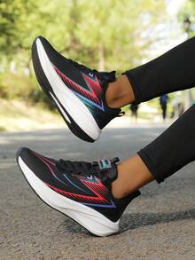 Jifffly 2025 Autumn/Winter Couple Shoes, Leather Upper With Thermal Lining, Casual Sports Shoes For Men, Lightweight Popcorn Soft Sole, Plus Size Fashionable - Black - View 4