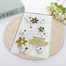 1pc Christmas Ball Metal Cutting Die, DIY Embossing Template For Scrapbooking, Card Making, Photo Album, Arts & Crafts, Christmas Supplies - Silver - View 5