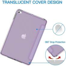MX   JETech Funda para iPad Mini 4 Carcasa con Soporte Función y Auto-Sueño/Estela Púrpura Claro - Prpuraclaro - Ver 4