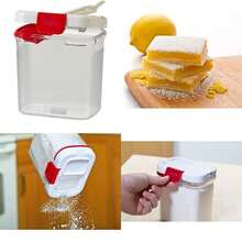 Prep Solutions por Progressive harina Keeper con construido en Nivelador, , Blanco, 1(Recipiente para azúcar en polvo) - Multicolor - Ver 1