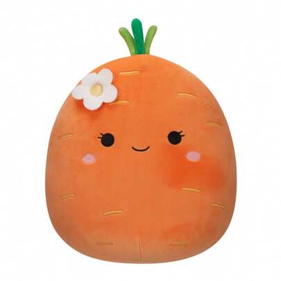 Squishmallow Kellytoy Caroleena The 5" Carrot Super Soft Stuffed Easter Toy Pillow