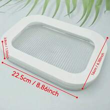 1/2/3/4层密封PET塑料食品保鲜盒套装，带盖密封餐盒，透明分隔式冰箱食品保鲜盒，防漏可重复使用，适用于肉类/冷冻食品、水果和蔬菜。厨房收纳整理盒，适用于食品储存、餐厅、水果、蔬菜、肉类、培根、冰箱食品容器、派对食品包装、户外野餐。 - 彩色 - 查看 17