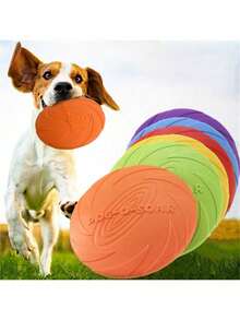 1 chú chó cao su - Dùng để huấn luyện tương tác, vui chơi ngoài trời, chống cắn phá, phù hợp với mọi giống chó và kích cỡ, cho phép cún con chơi đùa tự do (Màu ngẫu nhiên) - Nhiều màu - Xem 11